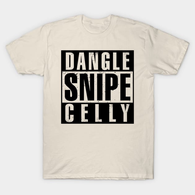 Dangle Snipe Celly Explicit Hockey v1 T-Shirt by Bobtees